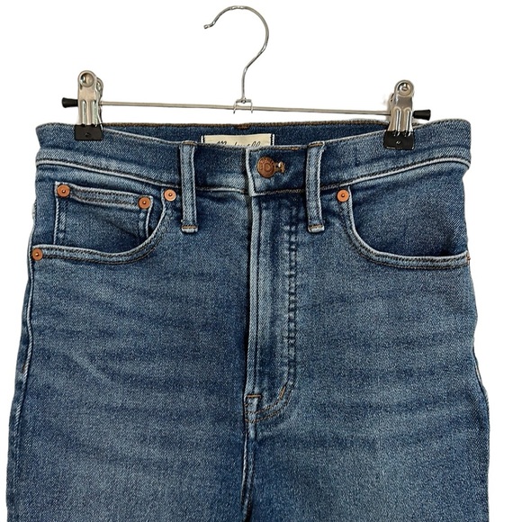 Madewell The Perfect Vintage Jean Raw Hem Sz 27 - Picture 2 of 12